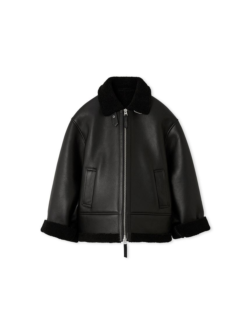 styling/「ラムレザーフライトジャケット」|ミリタリー・モッズコート|