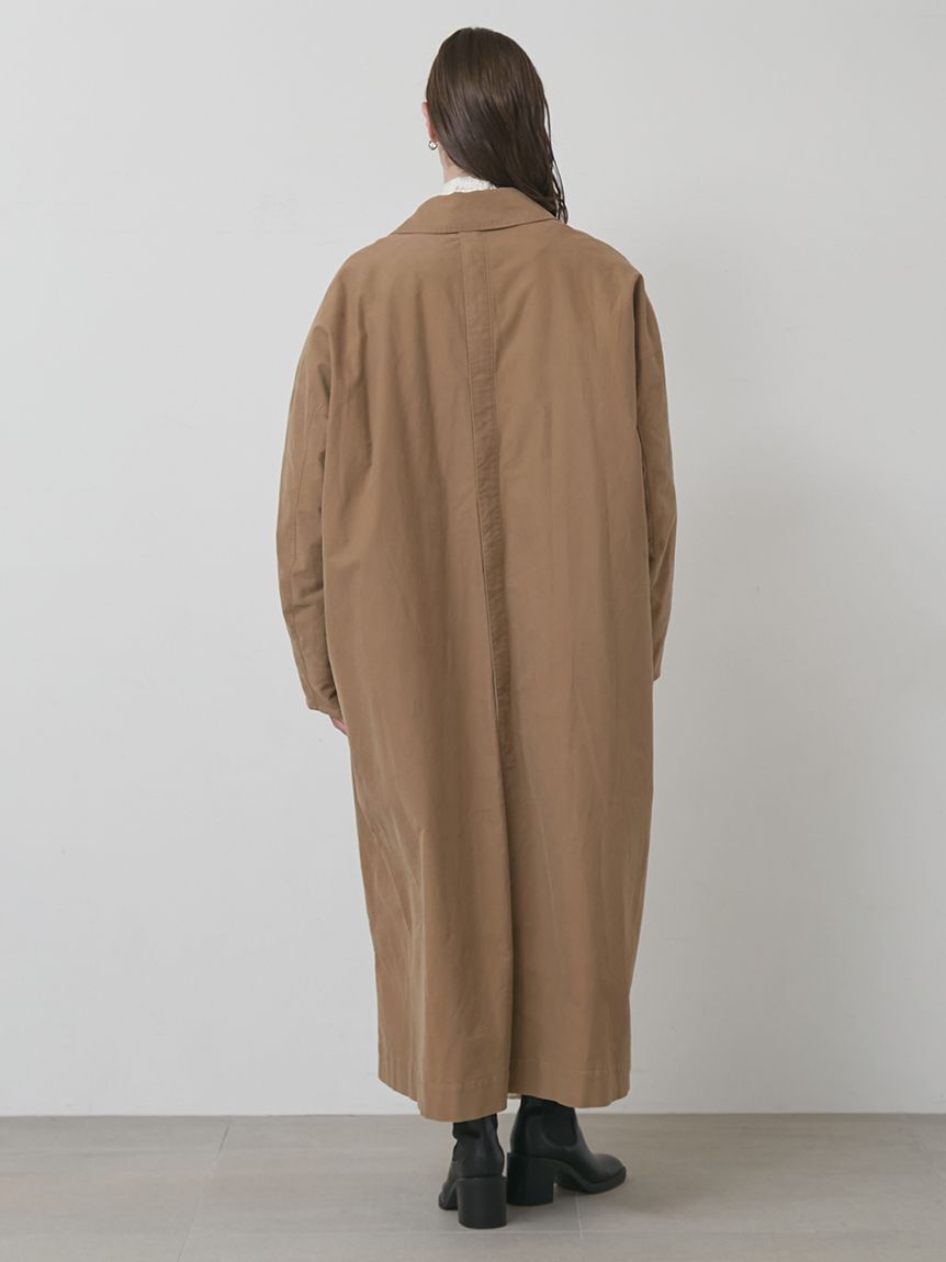 styling/「ロングステンカラーコート」|ステンカラーコート|