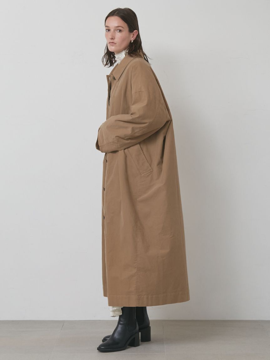 styling/「ロングステンカラーコート」|ステンカラーコート|