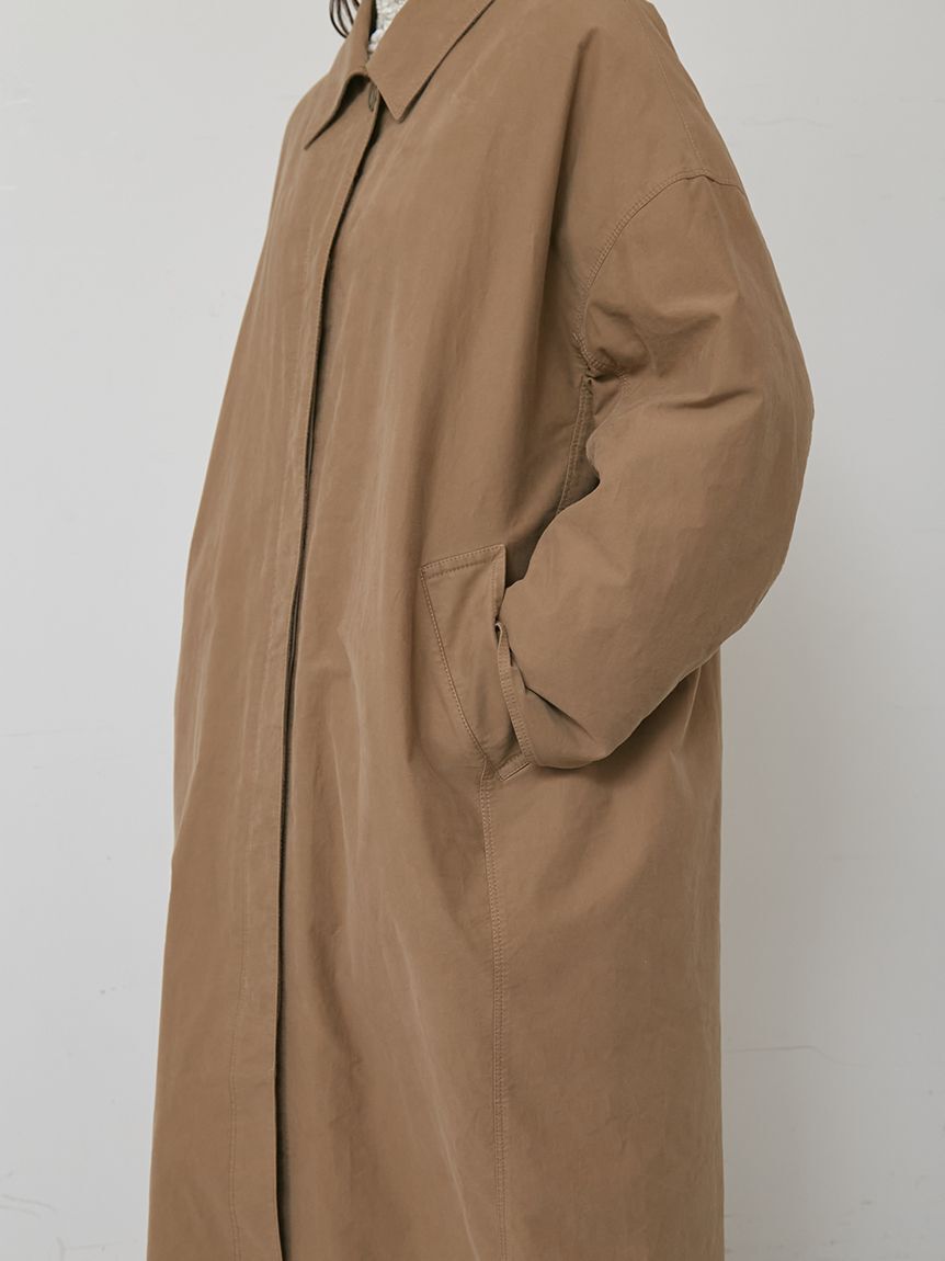 styling/「ロングステンカラーコート」|ステンカラーコート|