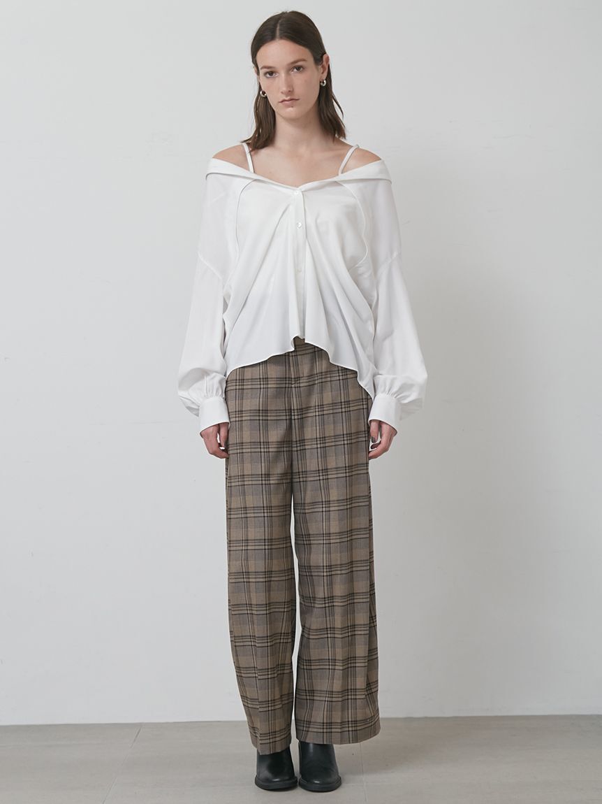 styling/「【セットアップ対応】サイドタックスーツパンツ」|その他|