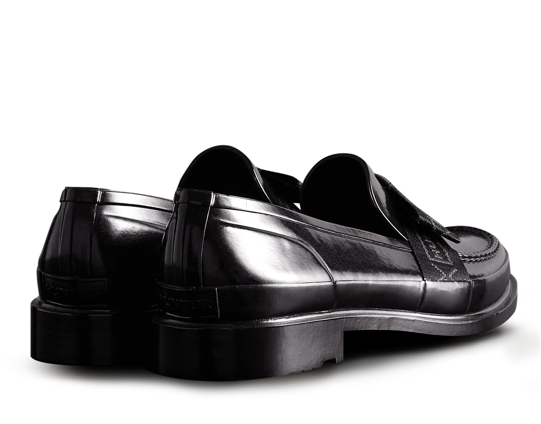 HUNTER「【レディース】リファインドボウグロスペニーローファー」|パンプス|