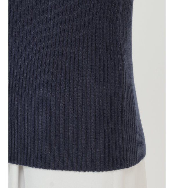 IKKA LOUNGE「ヘンリーネックリブニット」|プルオーバー|