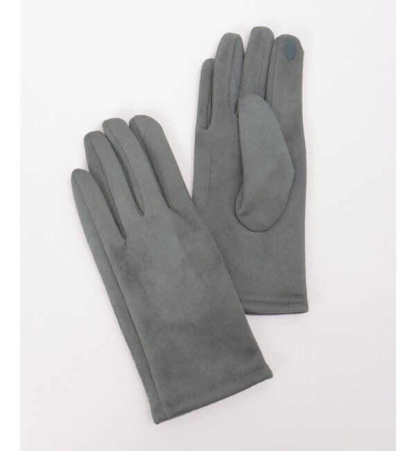 ikka「エコスエードグローブ」|手袋|