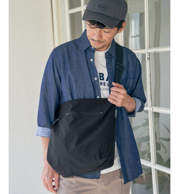 ikka「【撥水】WRナイロンショルダーバッグ」|その他|