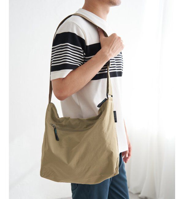 ikka「【撥水】WRナイロンショルダーバッグ」|その他|