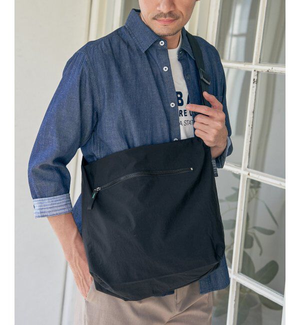 ikka「【撥水】WRナイロンショルダーバッグ」|その他|