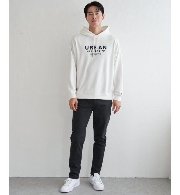 ikka「URBAN NATURE LIFE アーバンネイチャーライフ スウェットプルパーカ」|パーカー|