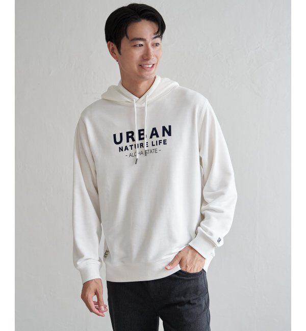 ikka「URBAN NATURE LIFE アーバンネイチャーライフ スウェットプルパーカ」|パーカー|