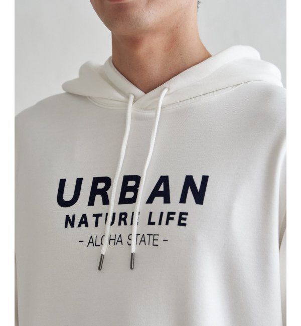 ikka「URBAN NATURE LIFE アーバンネイチャーライフ スウェットプルパーカ」|パーカー|