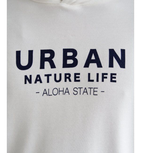 ikka「URBAN NATURE LIFE アーバンネイチャーライフ スウェットプルパーカ」|パーカー|