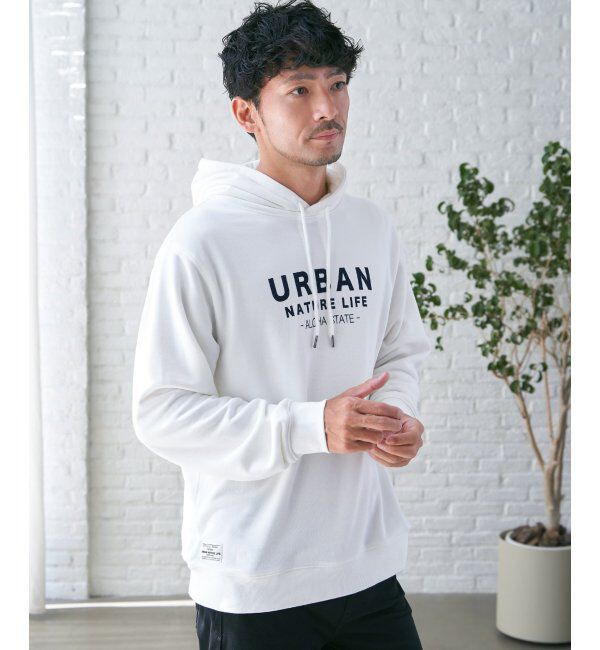ikka「URBAN NATURE LIFE アーバンネイチャーライフ スウェットプルパーカ」|パーカー|