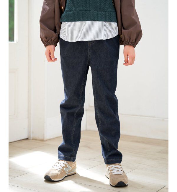 ikka kids「【親子おそろい】GOKU楽パンツ テーパード（120~160cm）」|その他|