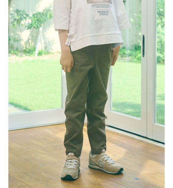 ikka kids「【親子おそろい】GOKU楽パンツ テーパード（120~160cm）」|その他|