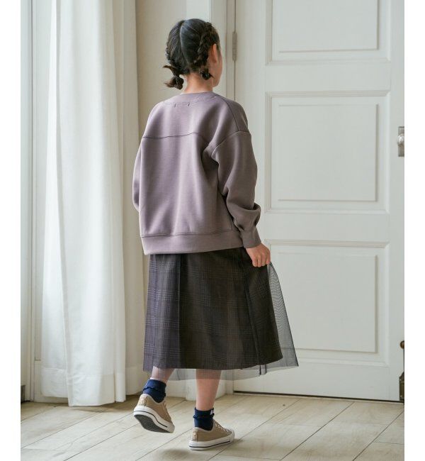 ikka kids「【洗濯機で洗える／親子コーデ】ダンボールドットボタンカーディガン（120~160cm）」|Tシャツ・カットソー|