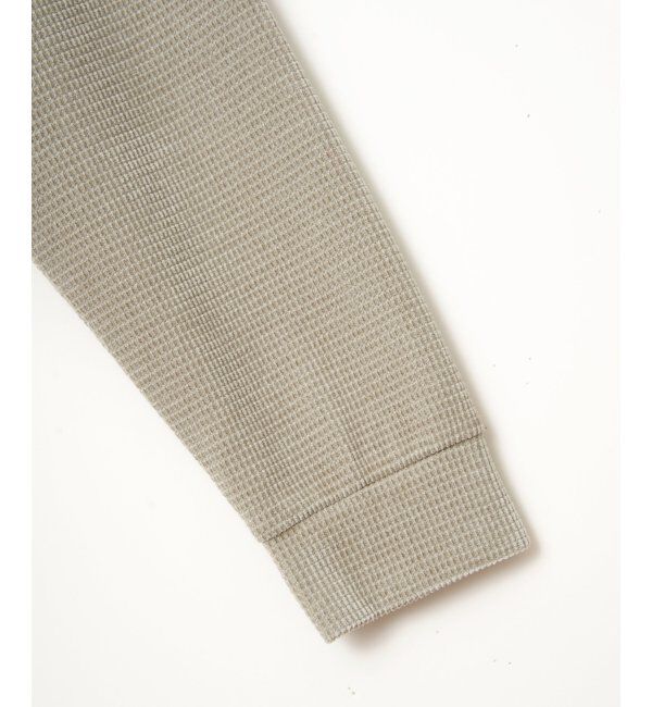 ikka「モールワッフルフェイクレイヤードプルオーバー」|パーカー|