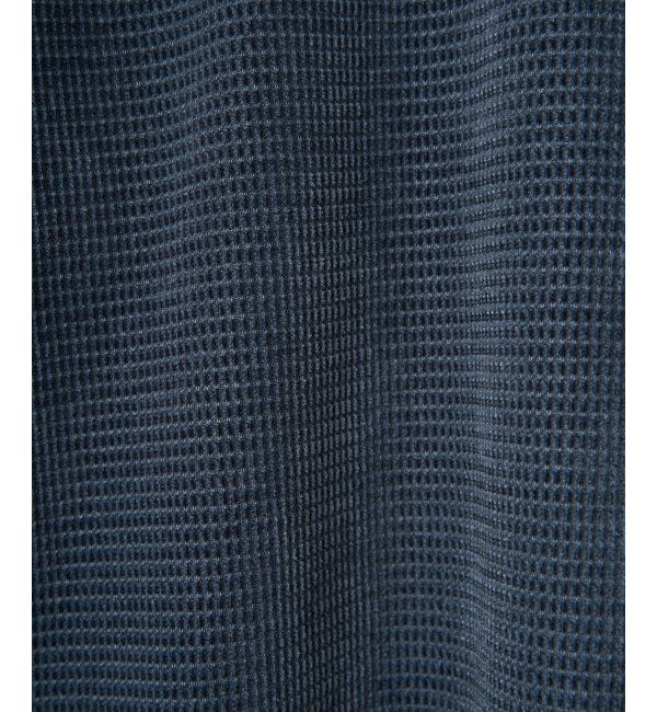 ikka「モールワッフルフェイクレイヤードプルオーバー」|パーカー|