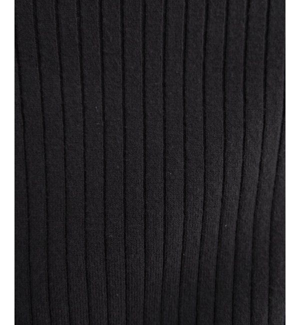 ikka「ミニハイネックリブニット」|プルオーバー|