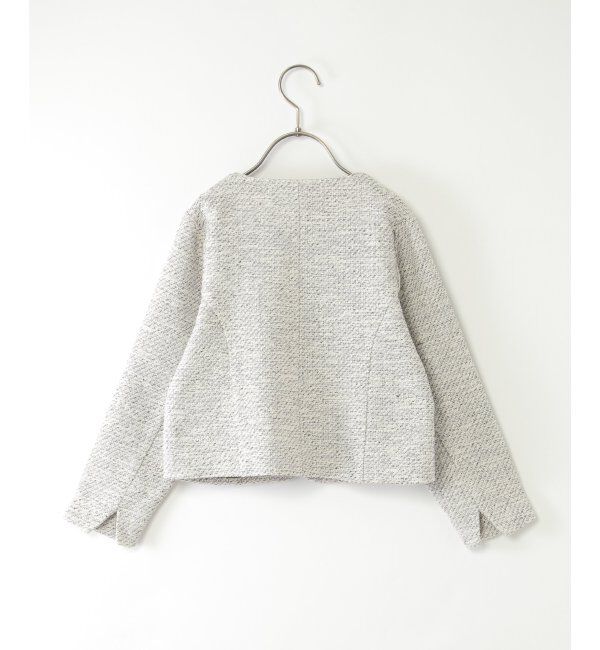 ikka kids「ツイード風ジャケットワンピースセット（120~150cm）」|スカート|