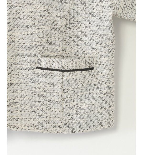 ikka kids「ツイード風ジャケットワンピースセット（120~150cm）」|スカート|