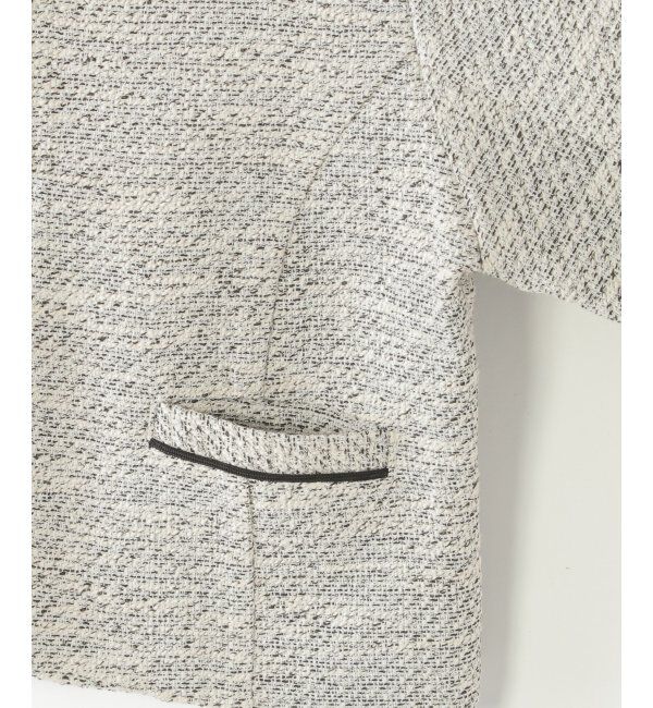 ikka kids「ツイード風ジャケットワンピースセット（120~150cm）」|スカート|