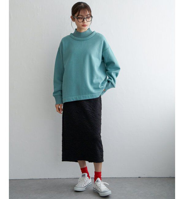 Lbc with Life「リブニットドッキング裏起毛プルオーバー」|その他|