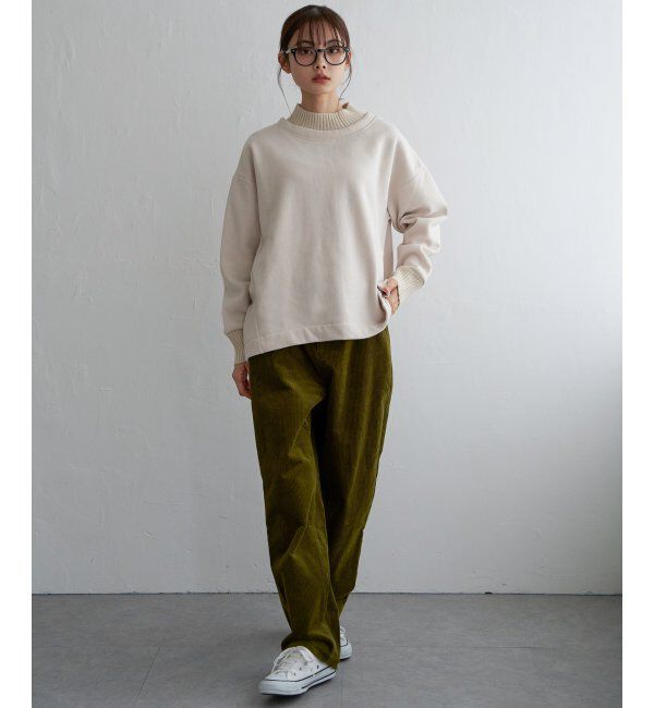 Lbc with Life「リブニットドッキング裏起毛プルオーバー」|その他|