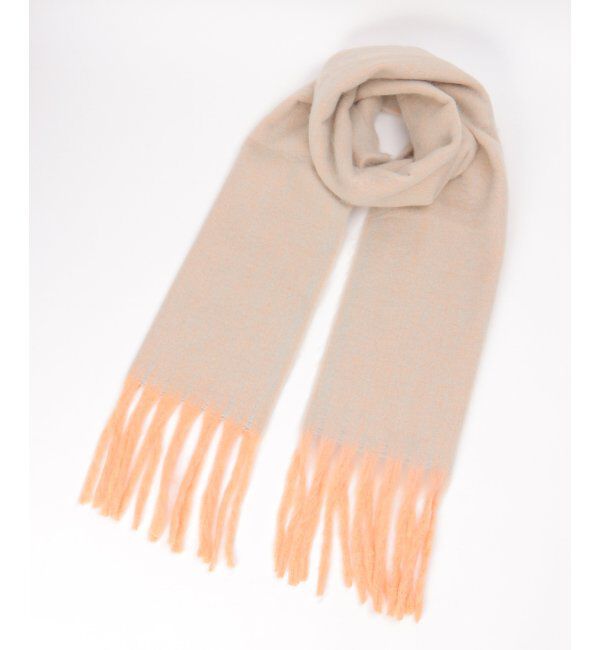 Lbc with Life「バルキーミックスストール」|マフラー|オレンジケイ