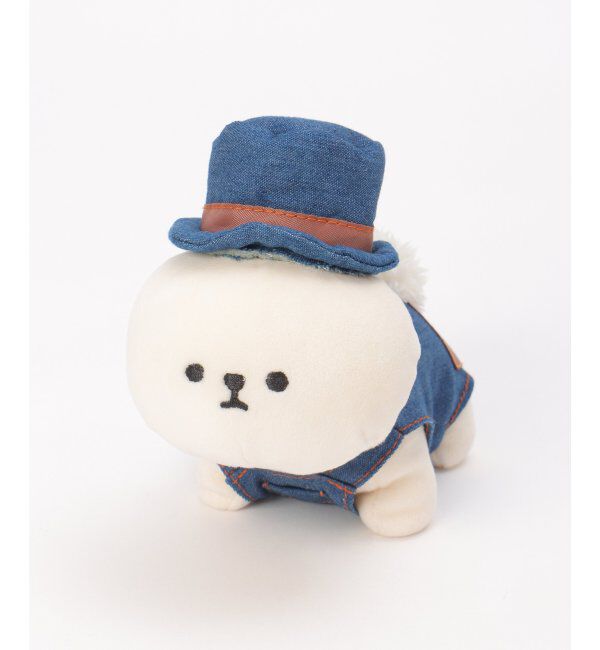 Lbc with Life「PLUFFY かぶりもの デニムサロペット」|クッション・クッションカバー|