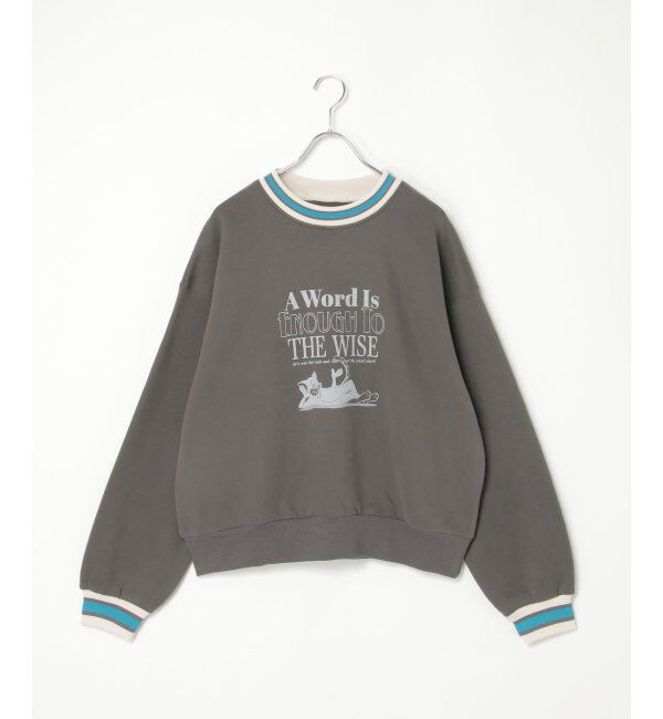 VENCE share style「ラインリブキャットスウェット」|スウェット・ジャージ|