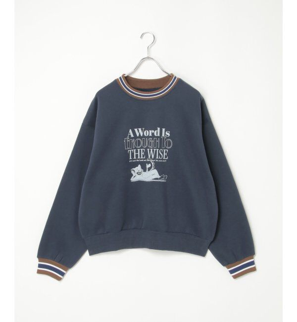 VENCE share style「ラインリブキャットスウェット」|スウェット・ジャージ|