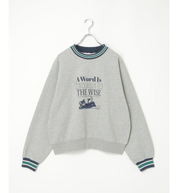 VENCE share style「ラインリブキャットスウェット」|スウェット・ジャージ|