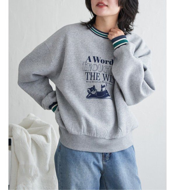 VENCE share style「ラインリブキャットスウェット」|スウェット・ジャージ|