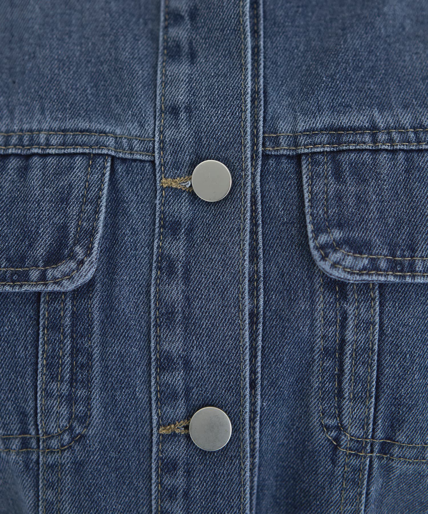 STYLE DELI「スタンドネックデニムジャケット」|デニムジャケット|