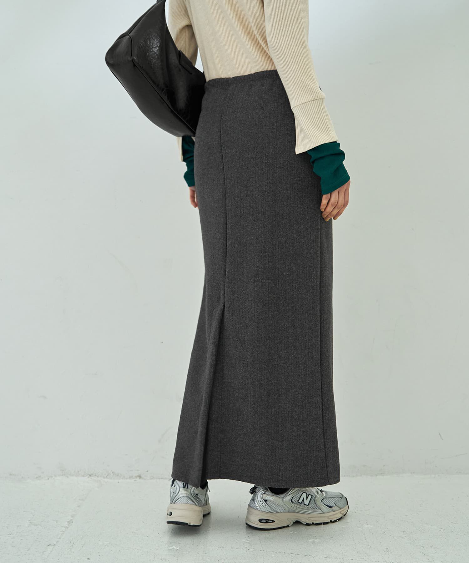 STYLE DELI「ウールタッチ伸縮ストレートスカート」|スカート|