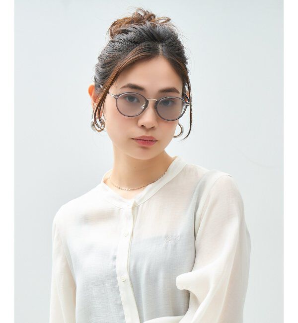  「Zoff meets LISA LARSON｜ボストン型 サングラス｜リサ・ラーソン｜紫外線防止 UVカット｜ユニセックス」|サングラス|