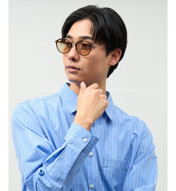  「Zoff meets LISA LARSON｜ボストン型 サングラス｜リサ・ラーソン｜紫外線防止 UVカット｜ユニセックス」|サングラス|