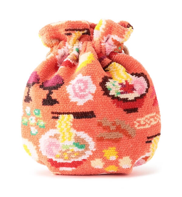 LOVERARY BY FEILER「ラーメンイッチョウ！　巾着　L/RIC-223069」|ポーチ|