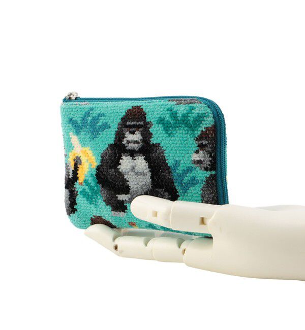 LOVERARY BY FEILER「ウッホッホゴリラ　L字ポーチ　L/UHGー243017」|ポーチ|