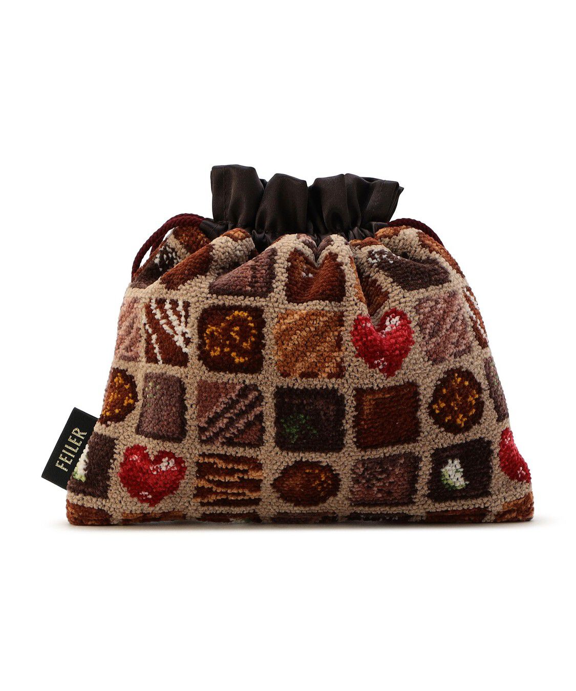 FEILER「コフレドゥショコラ　巾着　FDC-257061」|ポーチ|