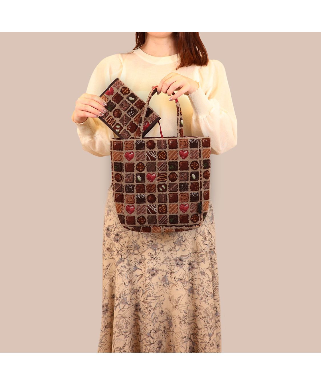 FEILER「コフレドゥショコラ　ブックカバー　FDC-257062」|ポーチ|