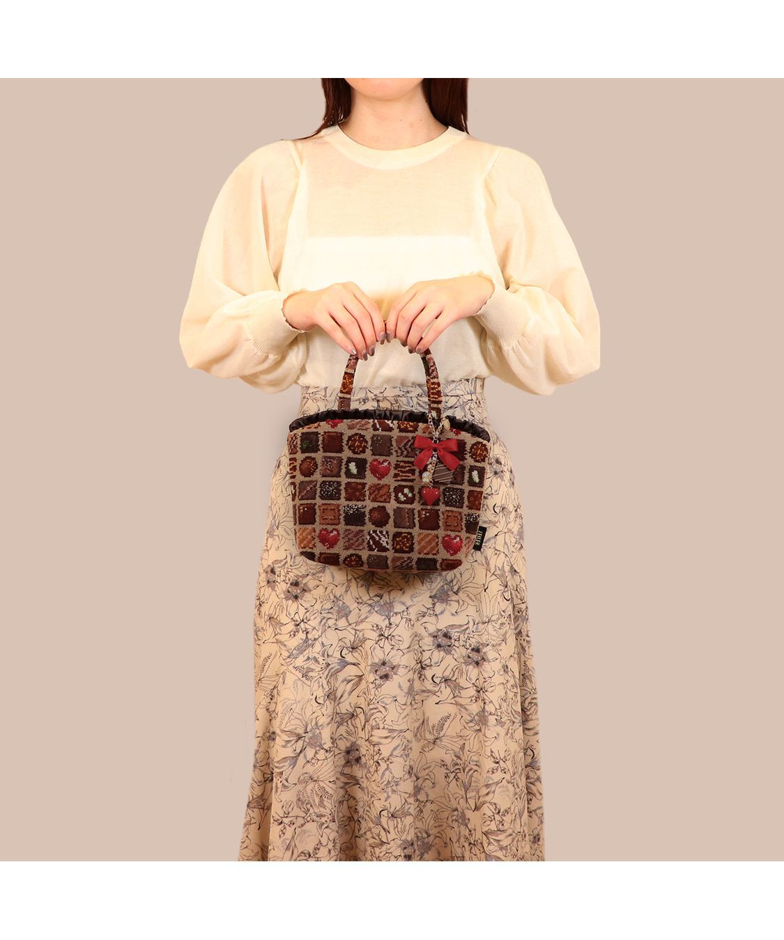 FEILER「コフレドゥショコラ　ショコラチャーム　FDC-257309」|チャーム・キーホルダー|