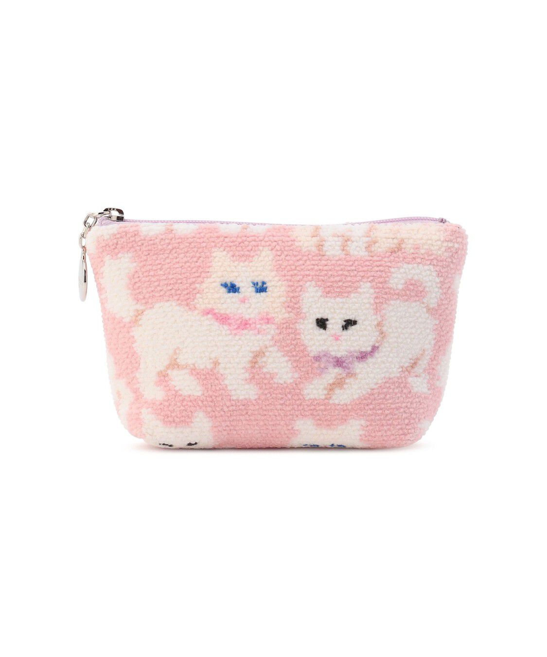 モフモフネコチャン 舟型ポーチS L/MNC-260280（LOVERARY BY FEILER