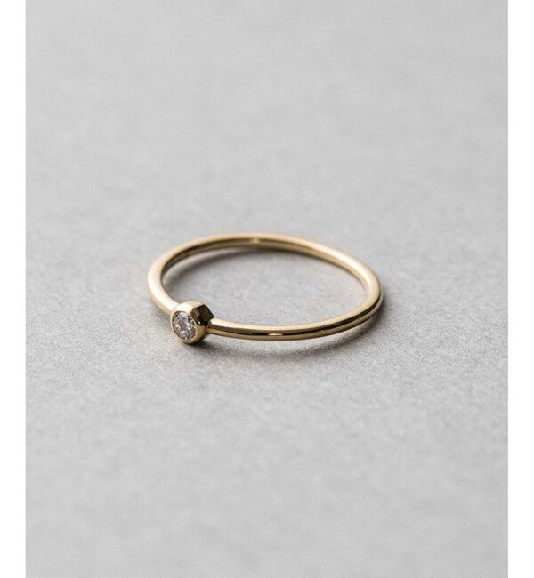 ete「K18 ダイヤモンド リング「ブライト」」|リング|