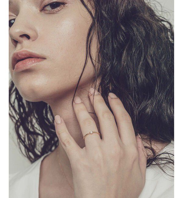 ete「K18 ダイヤモンド リング「ブライト」」|リング|