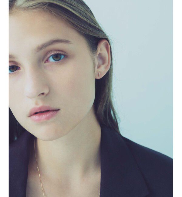 ete「K18YG パーティクル ピアス」|ピアス|