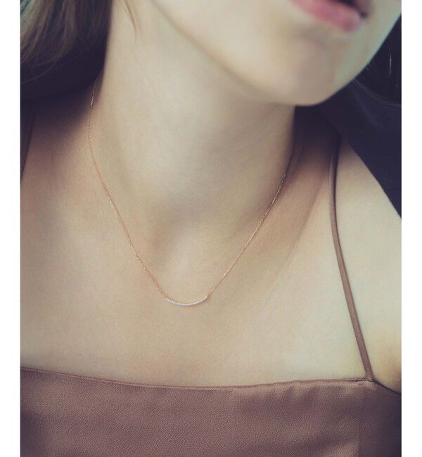 ete「K18YG パーティクル ネックレス」|ネックレス|