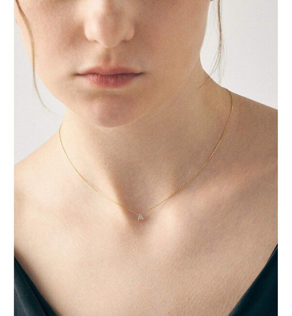 ete「[レタード] K18YG ダイヤモンド ネックレス」|ネックレス|