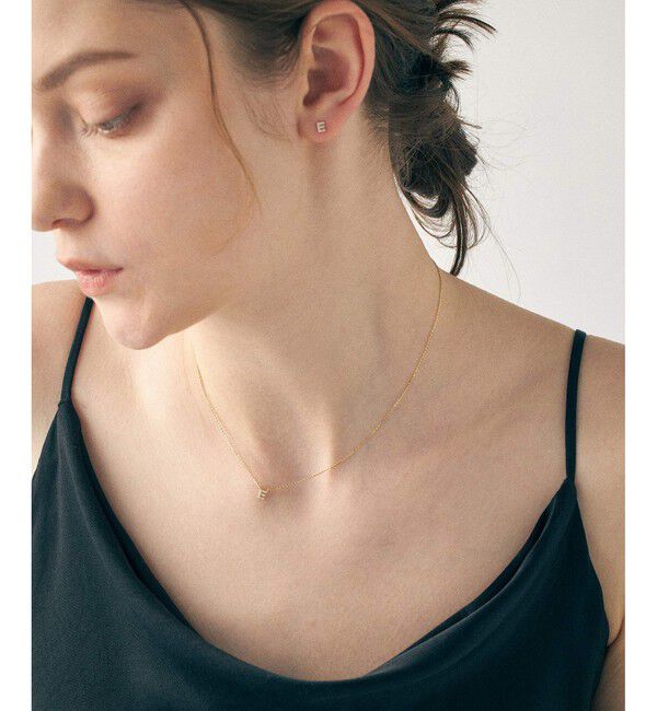 ete「[レタード] K18YG ダイヤモンド ネックレス」|ネックレス|