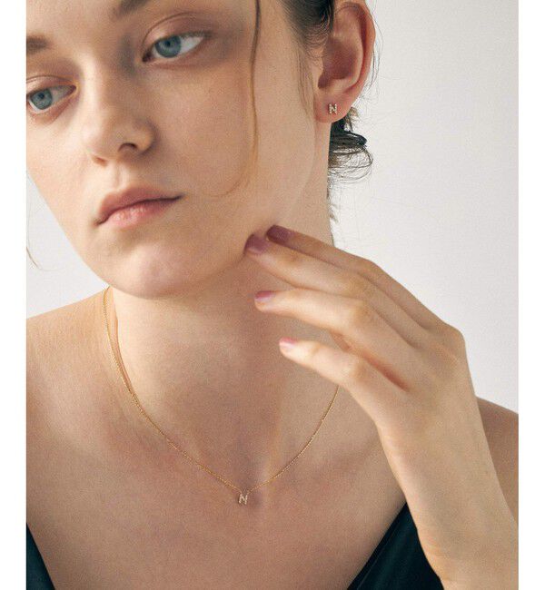 ete「[レタード] K18YG ダイヤモンド ネックレス」|ネックレス|